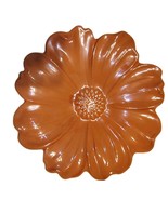 Vintage Large 11½inch Brown Flower Lustre Candy/Nuts /Serving Bowl - $315.91 MXN