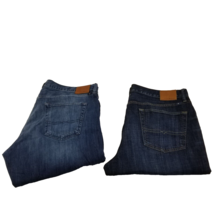 2 Of Lucky Brand 363/221 Vintage Straight Dark/Med Wash Stretch J EAN S Size 38X32 - £39.92 GBP