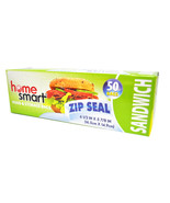 Home Smart Food Storage Sandwich Bags - $5.37 CAD