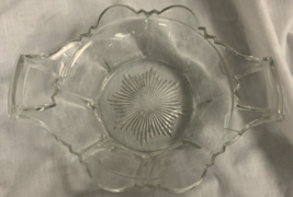 Vintage Indiana Glass #125 Fluted Colonial Handled Sugar Bowl 1910 - £10.24 GBP