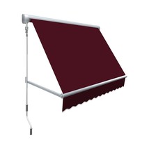 Awntech MS5-US-B 5 ft. Mesa Window Retractable Awning, Burgundy - 24 x 24 in - £278.90 GBP