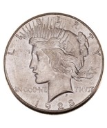 1923-S $1 Silver Peace Dollar in Choice BU Condition, Excellent Eye Appeal - $64.35
