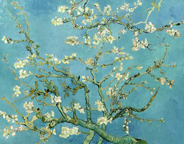 Giclee Flowering almond tree by Vincent van Gogh painting printed on canvas - £6.42 GBP+