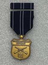 U.S. Coast Guard, Uscg, Expert Rifleman, Medal, Crimped Brooch, With Ribbon Bar - £11.86 GBP