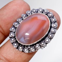 Red Geode Agate Gemstone Handmade Fashion Ethnic Ring Jewelry 9.50&quot; SA 6988 - £4.13 GBP