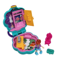 Polly Pocket 2017 Mattel Tiny Places Compact Playset Lila Closet W Accessories - £22.28 GBP