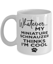 Miniature Schnauzer Dog Lovers Coffee Mug - Funny 11 oz Tea Cup For Friends  - £11.11 GBP