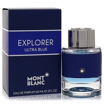 Montblanc Explorer Ultra Blue by Mont Blanc Eau De Parfum Spray 2 oz (Men) - £42.27 GBP