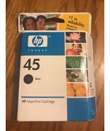 HP INK CARTRIDGE #45 BLACK -New (OUTDATED)- Ships N 24h - $468.94 MXN