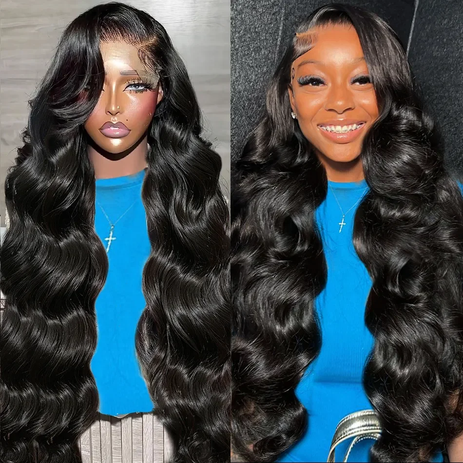 13x4 13x6 Lace Front Wigs Human Hair Pre Pluck Brazilian Body Wave  - £101.95 GBP+