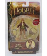 The Hobbit An Unexpected Journey Bilbo Baggins 4&quot; Action Figure Collectable - £11.58 GBP