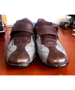 Donald J Pliner Women’s Size 7m Sport Loafers Shoes Black &amp; Brown Casual... - $52.74 CAD