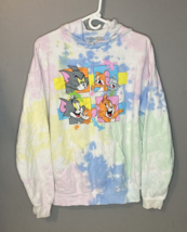 Tom and Jerry Tie Dye Hoodie Men&#39;s Size M - £14.63 GBP