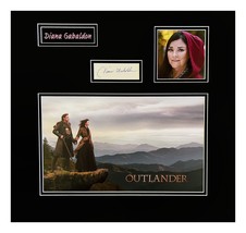 Diana Gabaldon Outlander Double Matted  Autographed Museum Framed Ready ... - £310.62 GBP