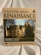 The Chateau of Azay-Le-Rideau 500 pc Jigsaw Puzzle Structure Series: Renaissance - £5.40 GBP