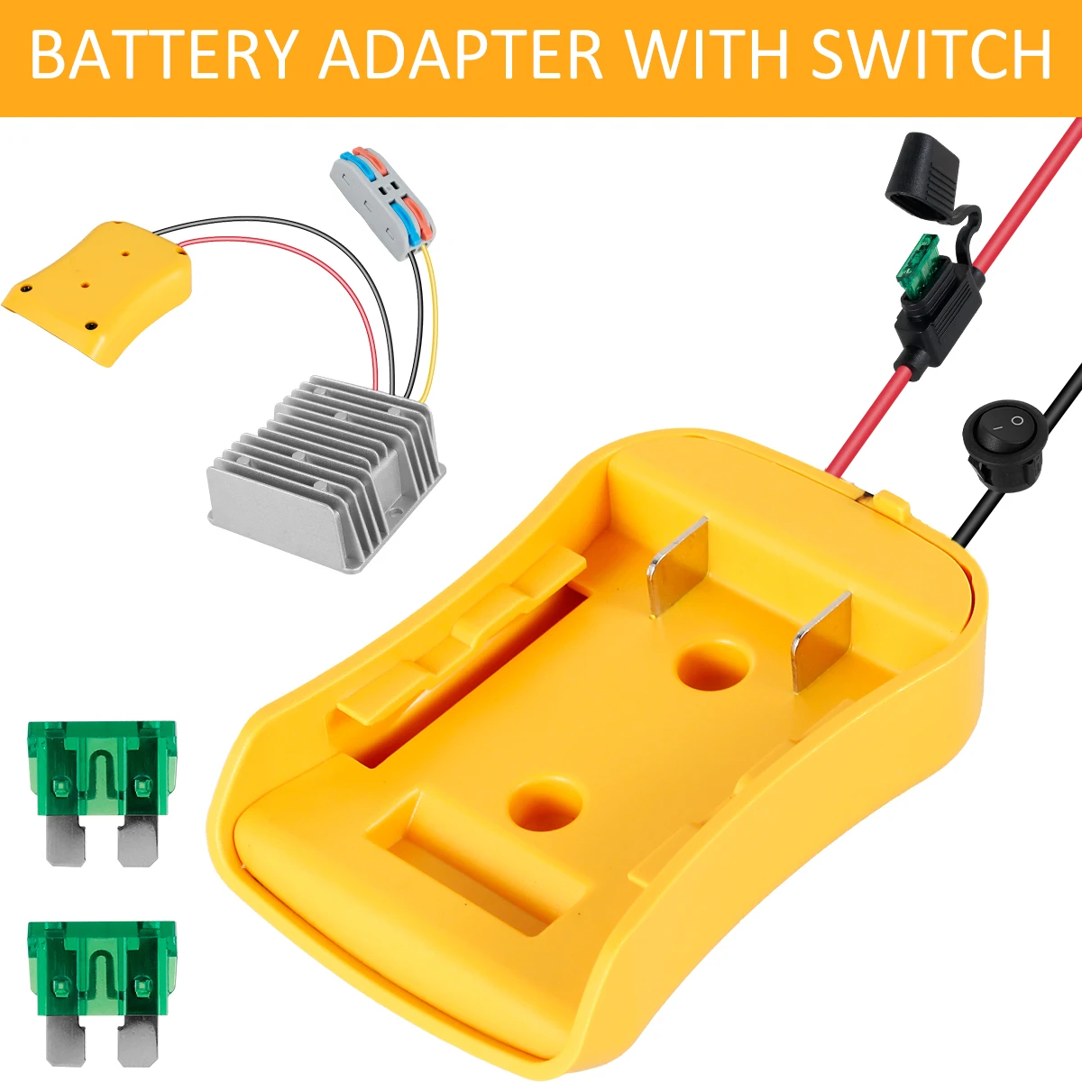 New 20V to 12V Step Down Converter Compatible with DCB203/DCB204/DCB206 Stable B - $86.40