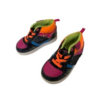 Giranimals Girls Size 6 Multicolor Slip On Sneaker shoes Faux Leather - $5.93