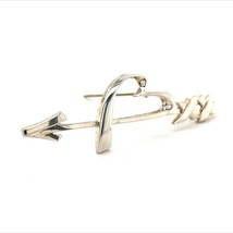 Tiffany &amp; Co Estate Heart Arrow Brooch Silver By Paloma Picasso TIF583 - $287.10