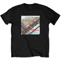 The Beatles Please Please Me Gold Black Official Tee T-Shirt Mens Unisex - $34.20