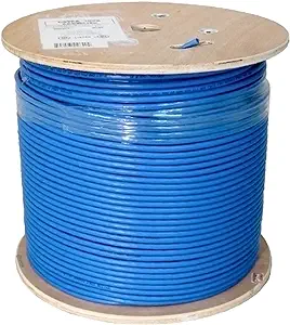 Vertical Cable Cat6A 10G, Utp, 23Awg, Solid Bare Copper, Pvc, 1000Ft Bul... - $491.99