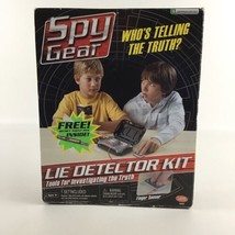 Spy Gear Lie Detector Kit Investigate Truth Secret Agent Finger Sensor T... - £31.24 GBP