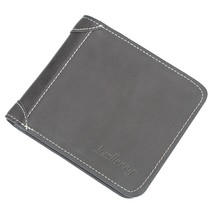 llerry Men Wallets Name Engraving 10 Card Holders High Quality Male Purse PU Lea - £84.15 GBP