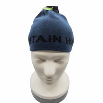 Mountain Hardware NWT Unisex Beanie Cap Hat Blue Black Logo One Size - $15.24