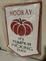 Pumpkin Picking Day metal Sign image 4