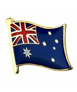 AUSTRALIAN FLAG LAPEL PIN 0.5&quot; AU Australia Hat Tie Tack NEW Metal Badge... - $125.81 MXN
