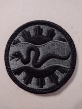 ACU PATCH - 116th ARMOR CAVALRY COMBAT TEAM WITH HOOK &amp; LOOP NEW :KY24-9 - £3.10 GBP