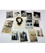 Lot Of 13 Vintage Black And White Photographs People 1925-1949 - £9.99 GBP