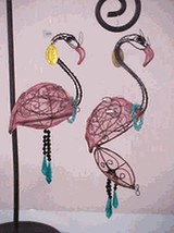 Katherine’s Collection pink Flamingo candy box ornament retired - $338.63 MXN