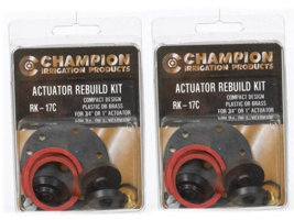Actuator Rebuild Kit, Compact Design, Plastic or Brass - Champion RK-17C... - $517.67 MXN