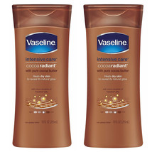 (2 Pack) NEW Vaseline Cocoa Butter Deep Conditioning Body Lotion 10 Ounces - $21.59