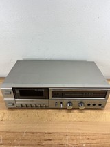 AS-IS  REALISTIC STEREO CASSETTE TAPE DECK SCT-41 SILVER VINTAGE PARTS ONLY - $28.49