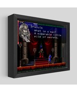 Castlevania Symphony of the Night Dracula Quote Shadow Box Wall Art 12x1... - £187.70 GBP