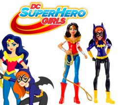 2 NEW DC Superhero Girls Figures - Batgirl &amp; Wonderwoman - £22.49 GBP