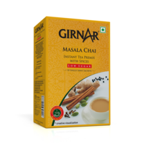 Girnar Masala Chai Instant Tea Premix With Spices, (Low Sugar 10 Sachets) - £11.67 GBP