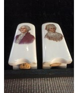 George &amp; Martha Washington Porcelain Salt &amp; Pepper Shakers - $10.95