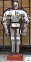 Gothic ReenactmNauticalMart Gothic Full Suit of Armor Reenactment Functional LAR - £560.56 GBP