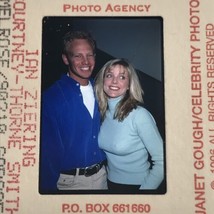 1996 Ian Ziering &amp; Courtney Thorne Smith Melrose Photo Transparency Slide 35mm - £7.63 GBP