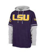 &#39;47 Adult LSU Tigers Gray Purple Trifecta Pullover Hoodie NCAA Size XL P... - $1,097.42 MXN