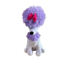 Kohls Cares Plush Clifford Cleo Stuffed Dog Toy Animal Purple 12 in Tall Poodle - £9.49 GBP