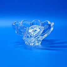 Vintage Mikasa Peppermint Swirl Glass Candy Nut Bowl Dish 5¾ Inch -  Germany - £14.37 GBP