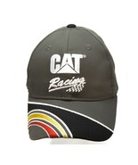 Vintage CAT Racing Trucker Hat Nascar Caterpillar Baseball Cap Hook &amp; Lo... - $19.77