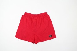 Vtg 90s USA Olympics Mens Medium Faded Spell Out Box Logo Above Knee Shorts USA - £47.44 GBP