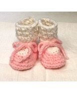 Handmade Baby Booties - Party Dress Shoes with Ties - Choice of Colors -... - $20.51 CAD