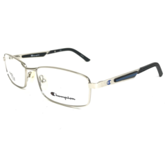 Champion Eyeglasses Frames CU2004 C01 Black Silver Power Flex 54-17-140 - £43.71 GBP