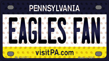 Eagles Fan Pennsylvania Novelty Mini Metal License Plate Tag - $14.95