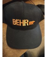 Behr Paint New  Baseball Trucker Cap Hat Adjustable  Black Orange - £5.43 GBP